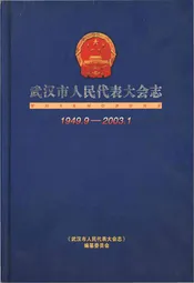 武汉市人民代表大会志1949.9-2003.1