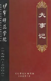 伊犁师范学院大事记
