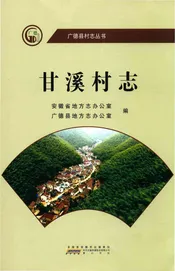 甘溪村志 