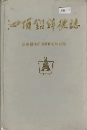 泗顶铅锌矿志