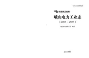 峨山电力工业志（2004~2014）