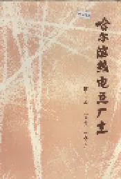 哈尔滨热电总厂志 第一卷