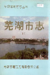 芜湖市志 下册
