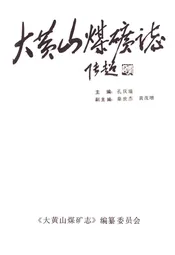 大黄山煤矿志