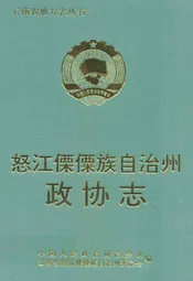 怒江傈傈族自治州政协志