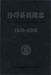 沙洋县民政志