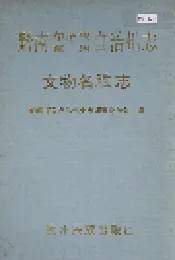 黔南布依族苗族自治州志 文物名胜志