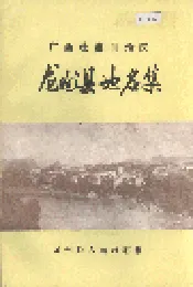 广西壮族自治区龙州县地名集