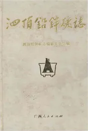 泗顶铅锌矿志