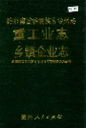 黔东南苗族侗族自治州志 重工业志 乡镇企业志