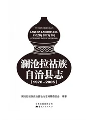 澜沧拉祜族自治县志  1978-2005