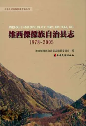 维西傈僳族自治县志(1978-2005)