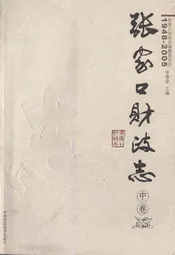 张家口财政志(中卷)(1948-2005)