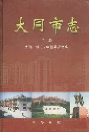 大同市志 下册