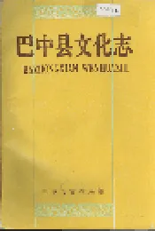 巴中县文化志
