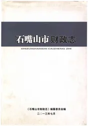石嘴山市财政志