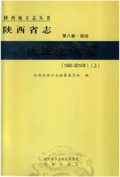 陕西省志民主党派志(1992-2010)上