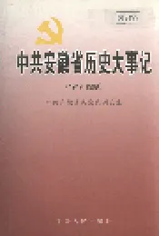 中共安徽省历史大事记
