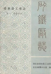 浠水县工业志卷二冶金行业·矽铁厂志