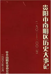 贵阳市南明区历史大事记1901-2002