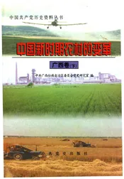 中国新时期农村的变革 广西卷下