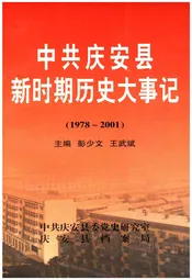 中共庆安县新时期历史大事记(1978-2001)
