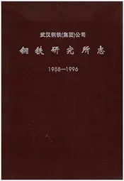 武汉钢铁集团公司钢铁研究所志1958-1996