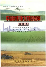 中国新时期农村的变革 海南卷