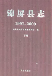 锦屏县志(1991-2009)下册