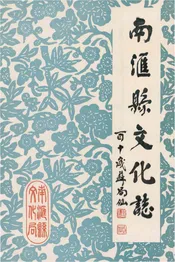 南汇县文化志