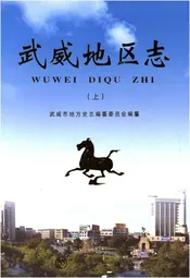 武威地区志 上