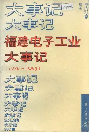 福建电子工业大事记