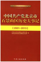中国共产党北京市石景山区历史大事记（2001-2013）