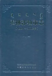 霍林郭勒市志(1994~2006年)