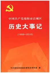 中国共产党绵阳市涪城区历史大事记(1999-2010)