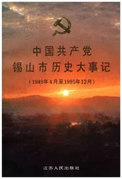 中国共产党锡山市历史大事记 1949.4-1995.12