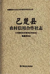 巴楚县农村信用合作社志