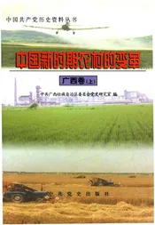 中国新时期农村的变革 广西卷 上