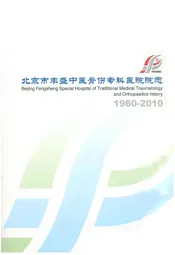 北京市丰盛中医骨伤专科医院院志(1960-2010)