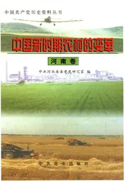 中国新时期农村的变革 河南卷