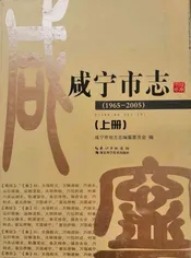 咸宁市志（1965-2005）上册