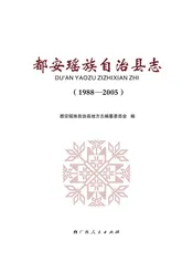 都安瑶族自治县志1988-2005