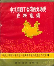 中共滇西工委滇西北地委史料选辑下