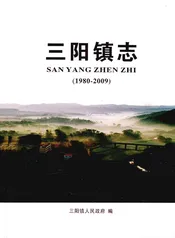 三阳镇志 1980-2009