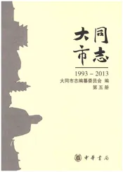 大同市志1993-2013第五册