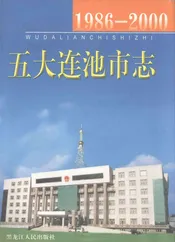 黑河地方志  五大连池市志  1986-2000