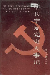 中共宁夏党史大事记