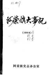 阿荣旗大事记  1985-1987