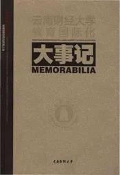 云南财经大学教育国际化大事记