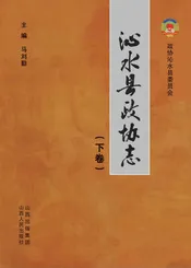 沁水县政协志（下）